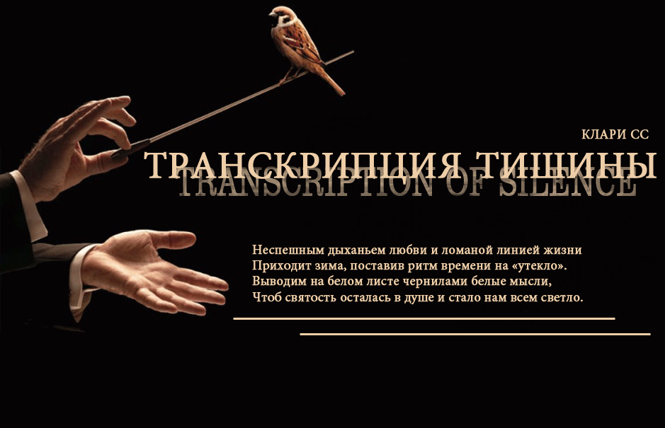 Транскрипция тишины