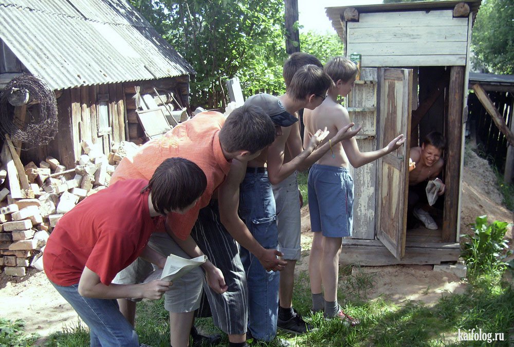 Деревенский сортир