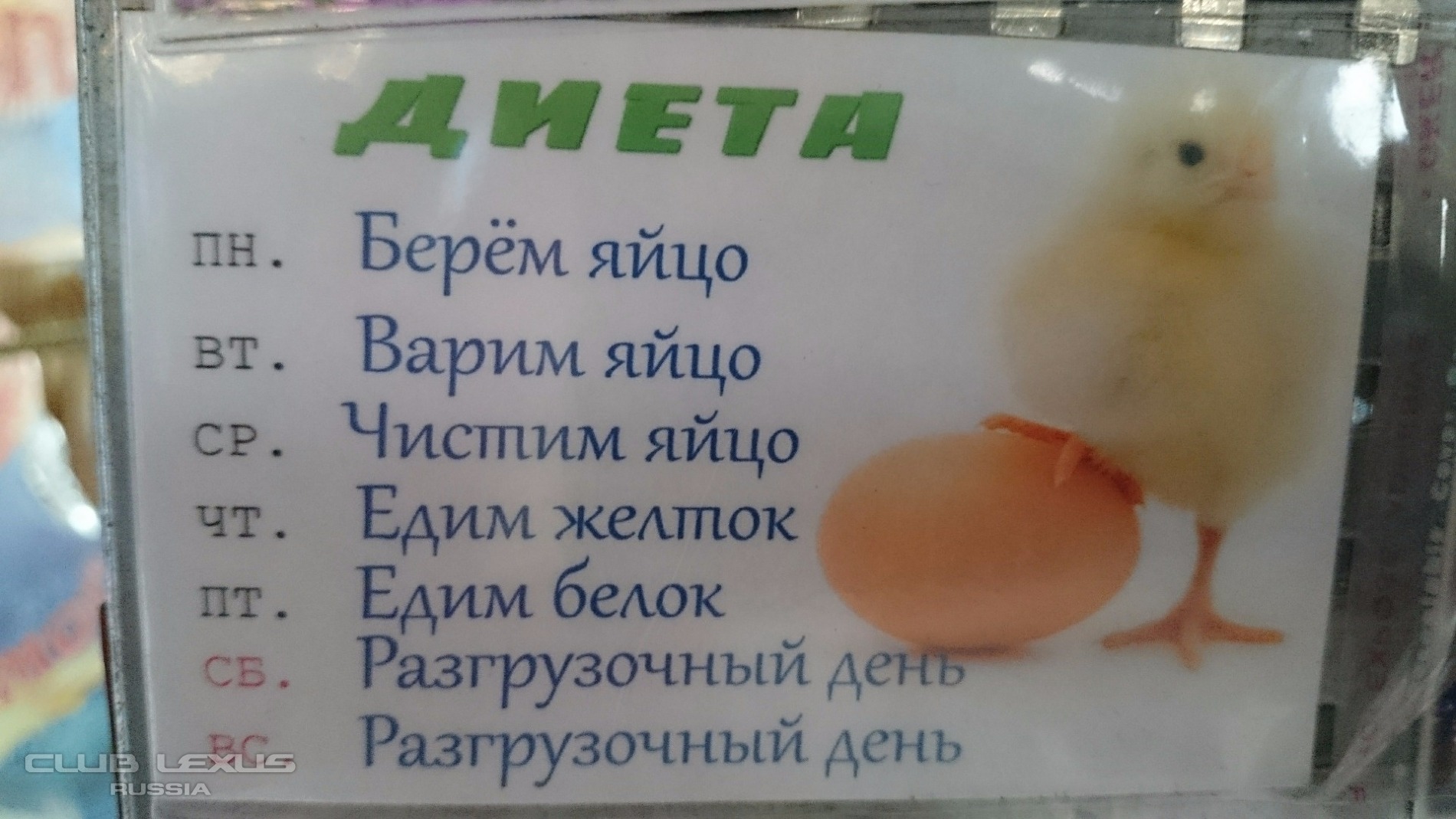 Яйца для похудения