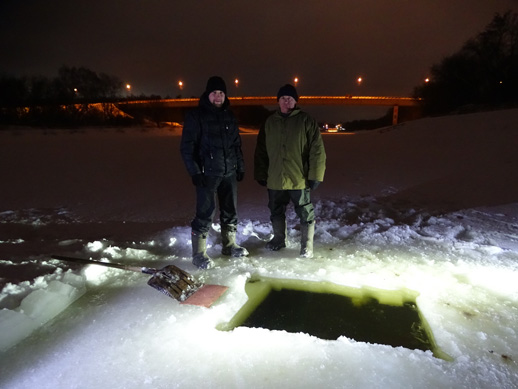 2022г. Мороз крепчал, Крещение было. 105и