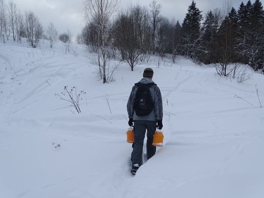 2022г. Вся занесённая была. 106и