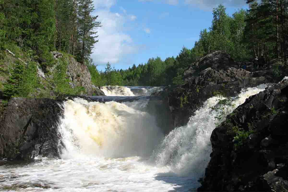 Водопад Кивач