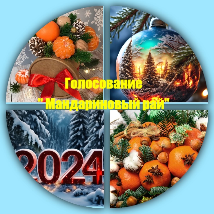 Голосование по конкурсу Мандариновый рай здесь