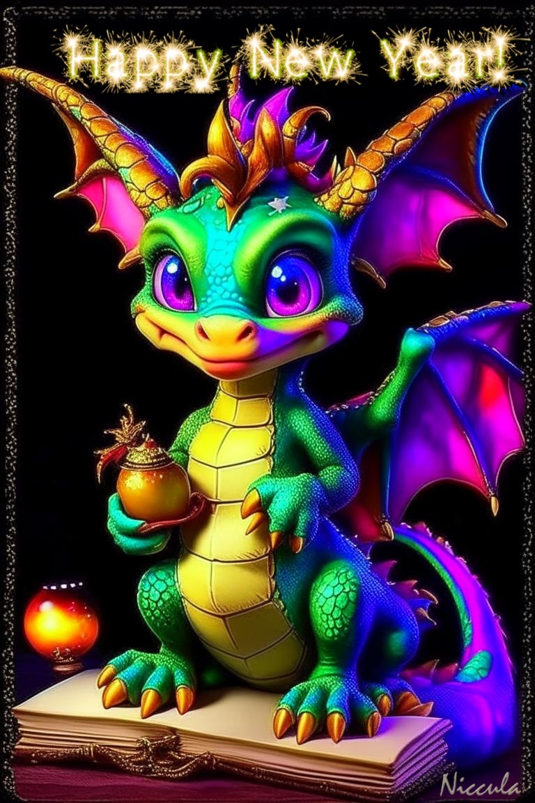 Изумрудный Дракоша