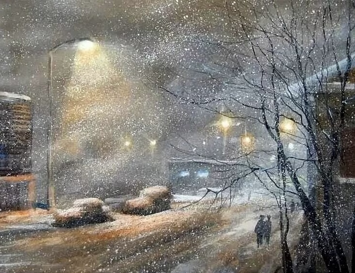 Субботний снегопад