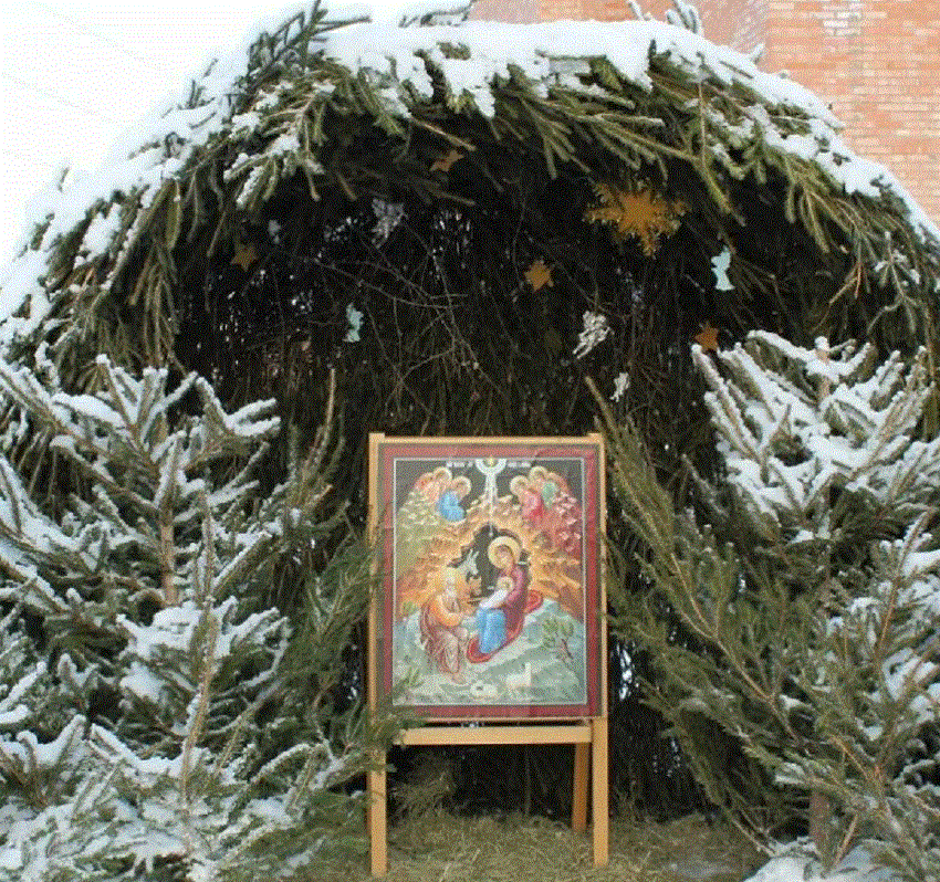 Свет рождественский сияет