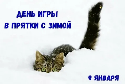 Пряталки с Зимой