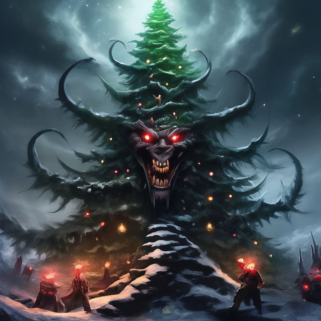 Староновогодняя страшилка для ёлки