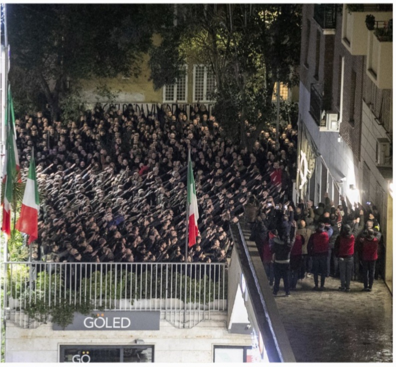 Итальянцы уже зигуют...