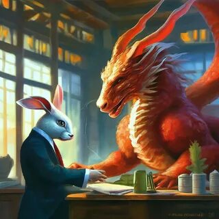 Дракон и заяц