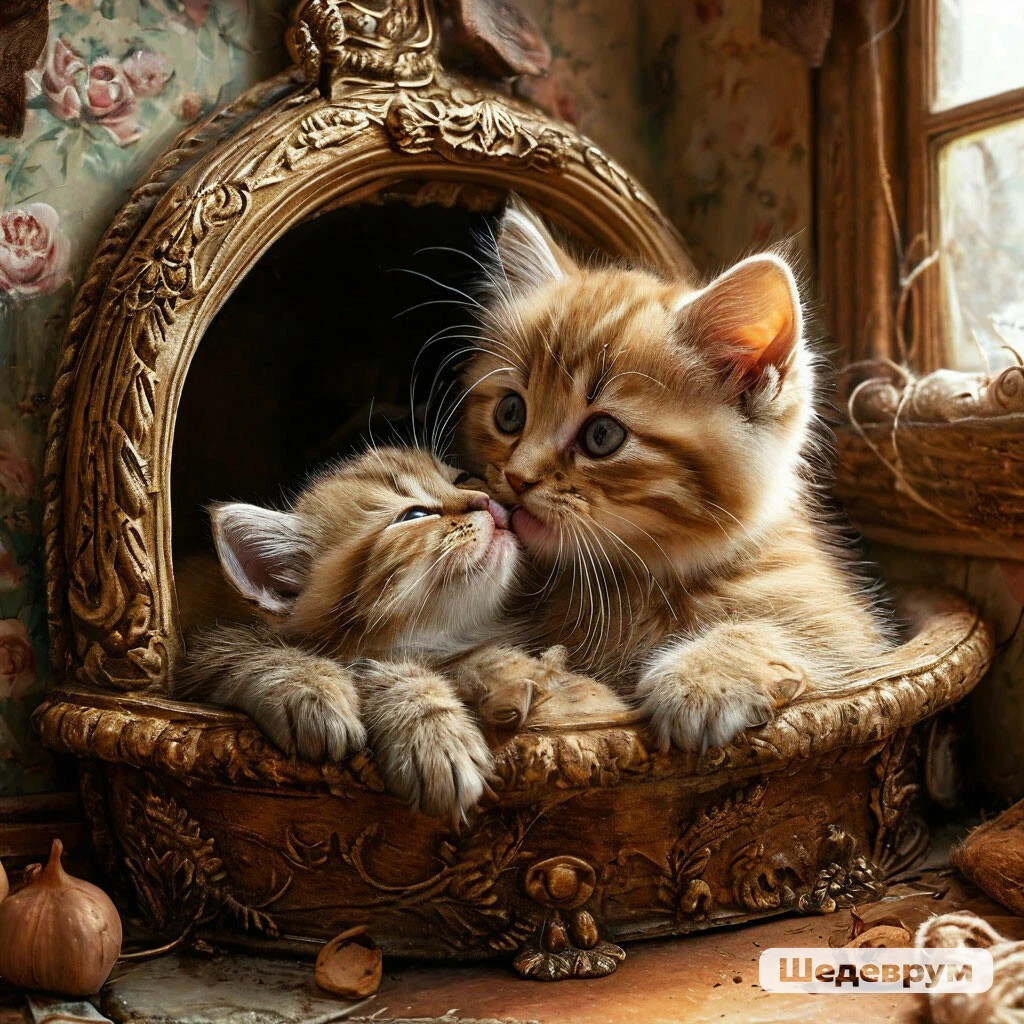 Я обнимаю эту милоту!