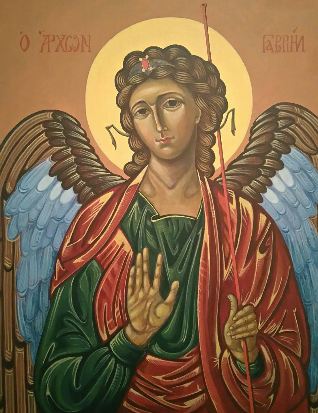 Archangel gabriel. Архангел Габриэль икона.