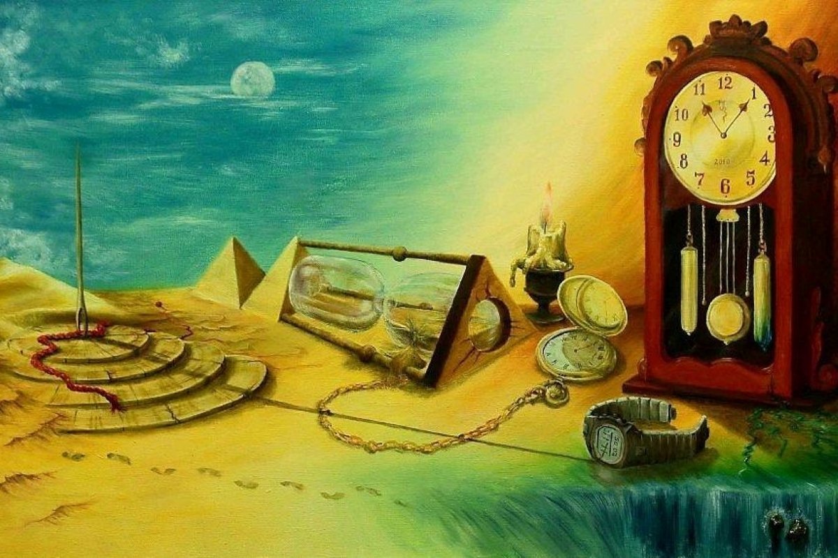 Включи прошлый час. Песочные часы в живописи. Часы в прошлое. Картина время. Часы картина.
