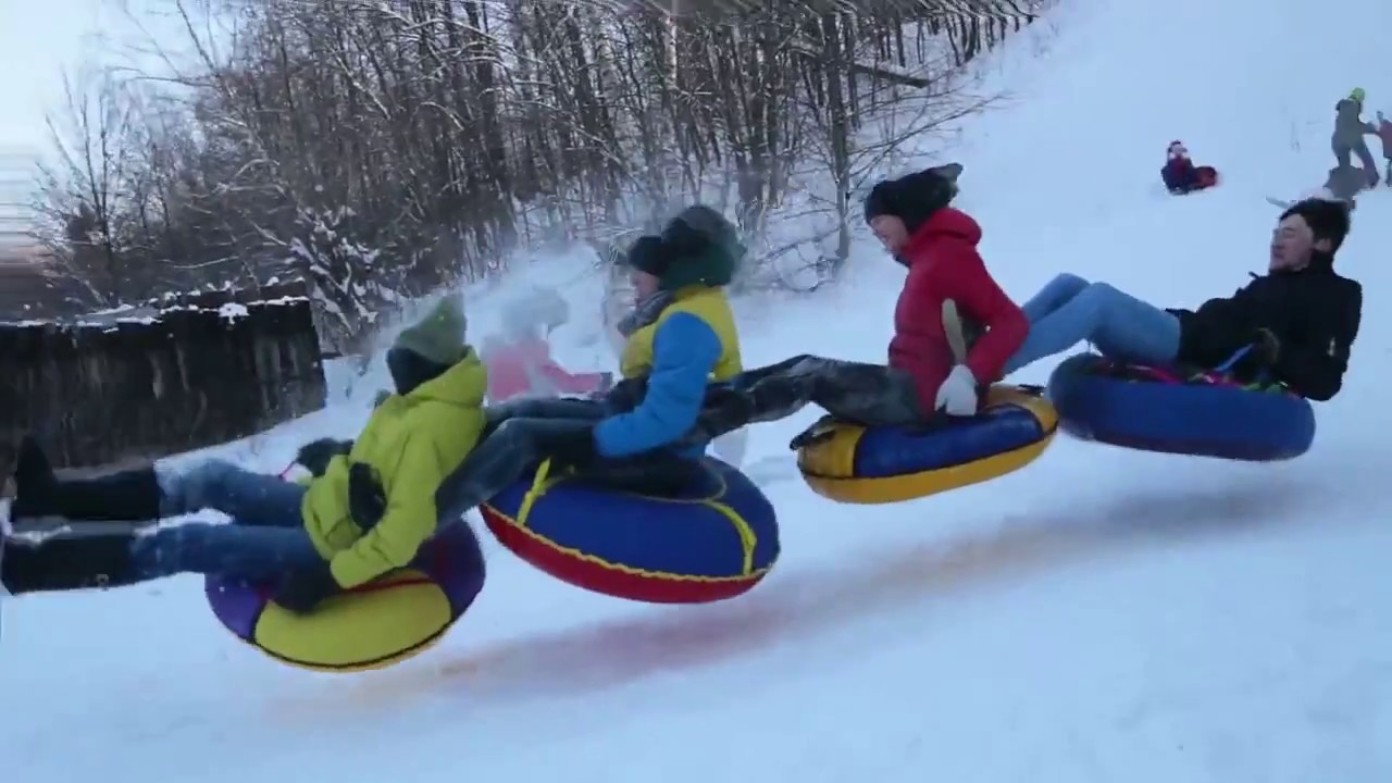 Скамейка для катания с горы