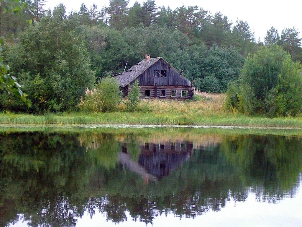 Старый домик на берегу реки. Деревенский дом у реки. Домик у озера. Деревенский домик на берегу реки. Брошенные водоемы