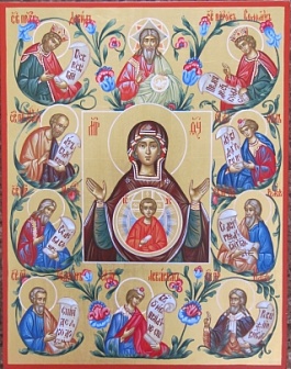 Курская-Коренная икона Божией Матери Знамение