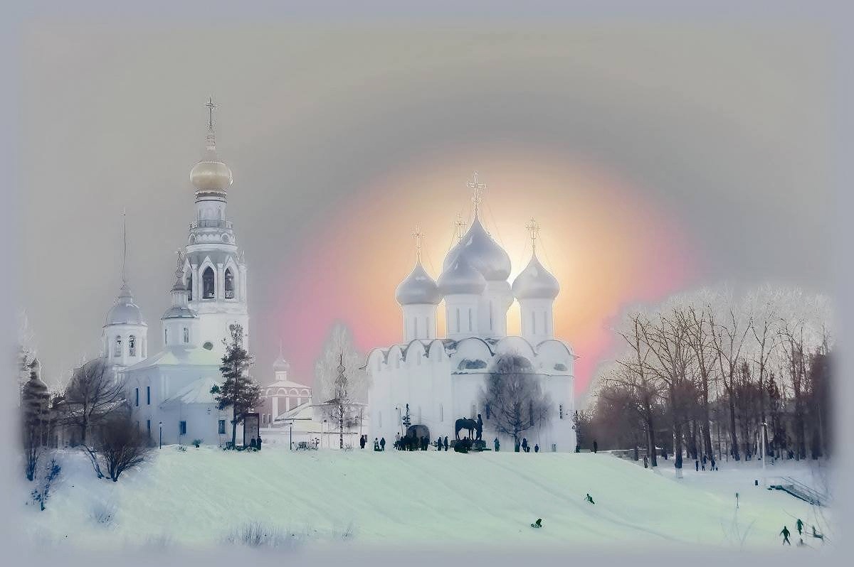 Метель в Вологде