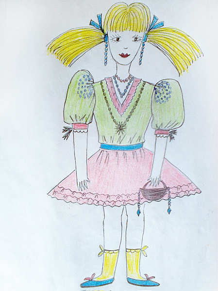 Девочке куклу купили