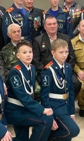 Моему внуку кадету посвящаю...