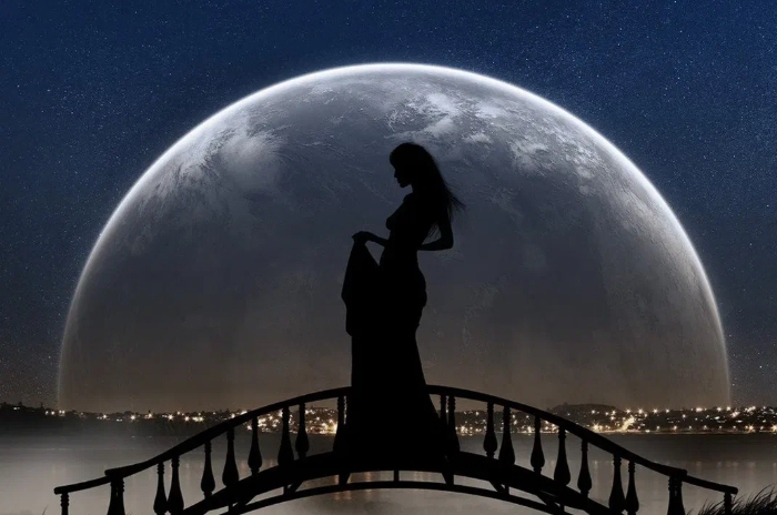 Прогулка с Луной