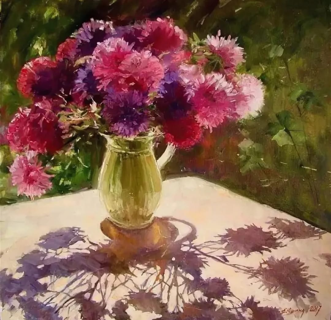 В искрах сада