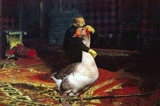 Тяжёлая птица. Пародия