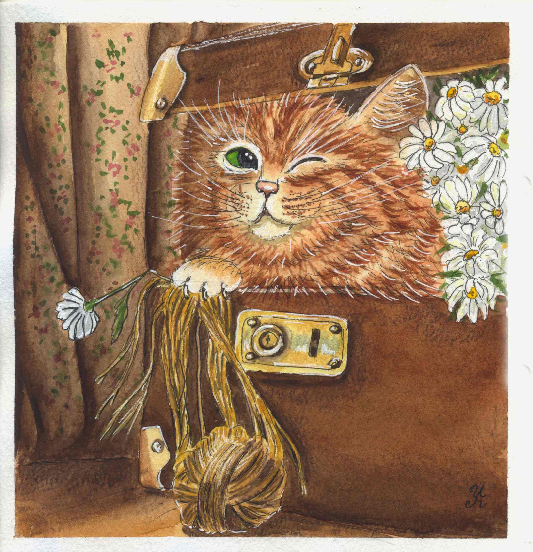 Песня кота в чемодане