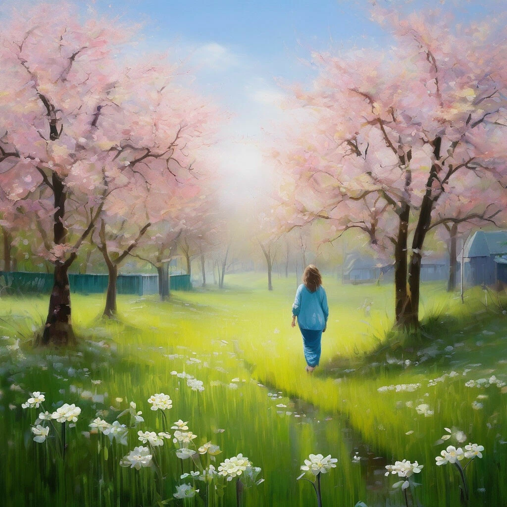 Все деревья в цвету