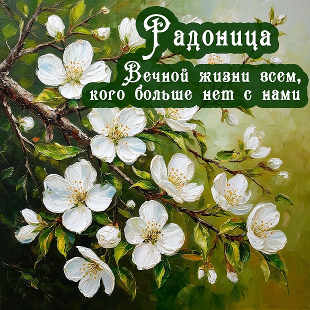С радоницей