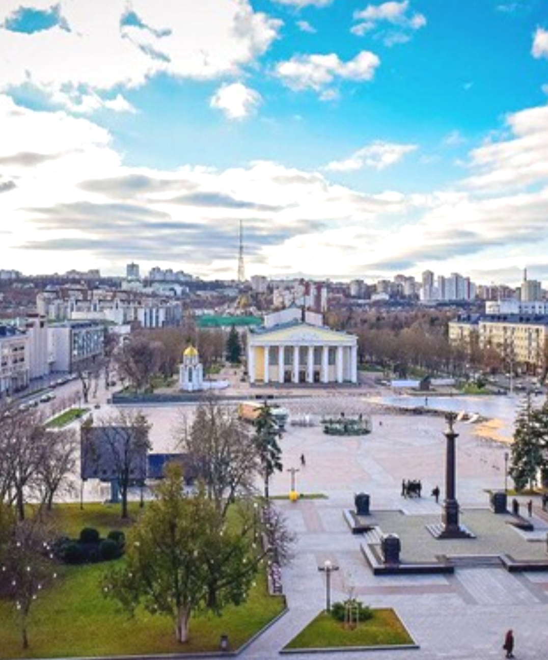 Этот белый и чистенький город