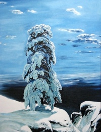 На севере диком Картина И. И. Шишкина. 1891г..