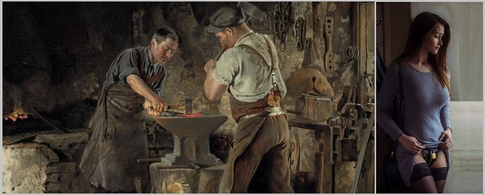 И всё! - Замочек? - Поясок!