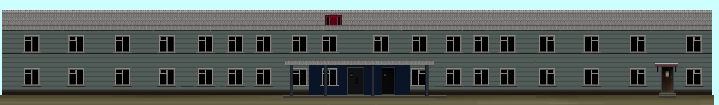 Рисуем домики в Урае. Отель