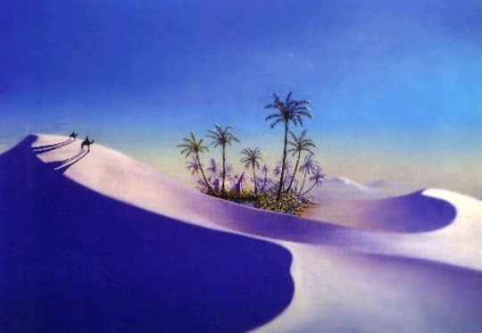 Картины небо рисовало