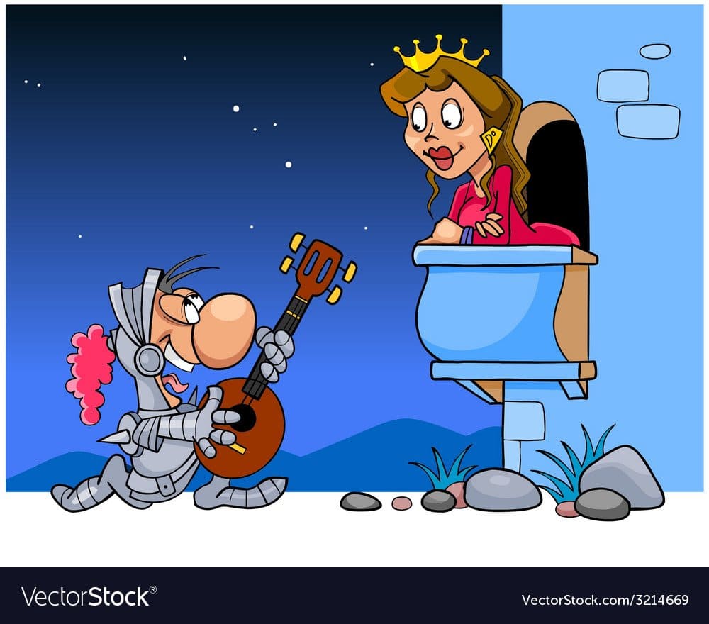 Классическое исполнение серенады любви