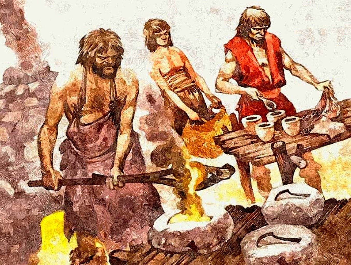 Древнейшие люди история в картинках и иллюстрациях