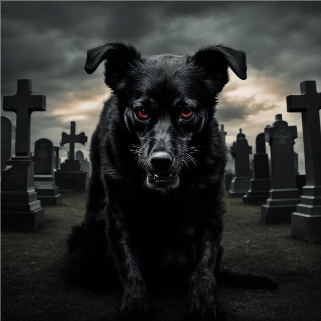 Черный пёс