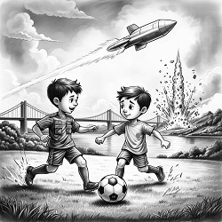 Вчера взорвали мост и школу