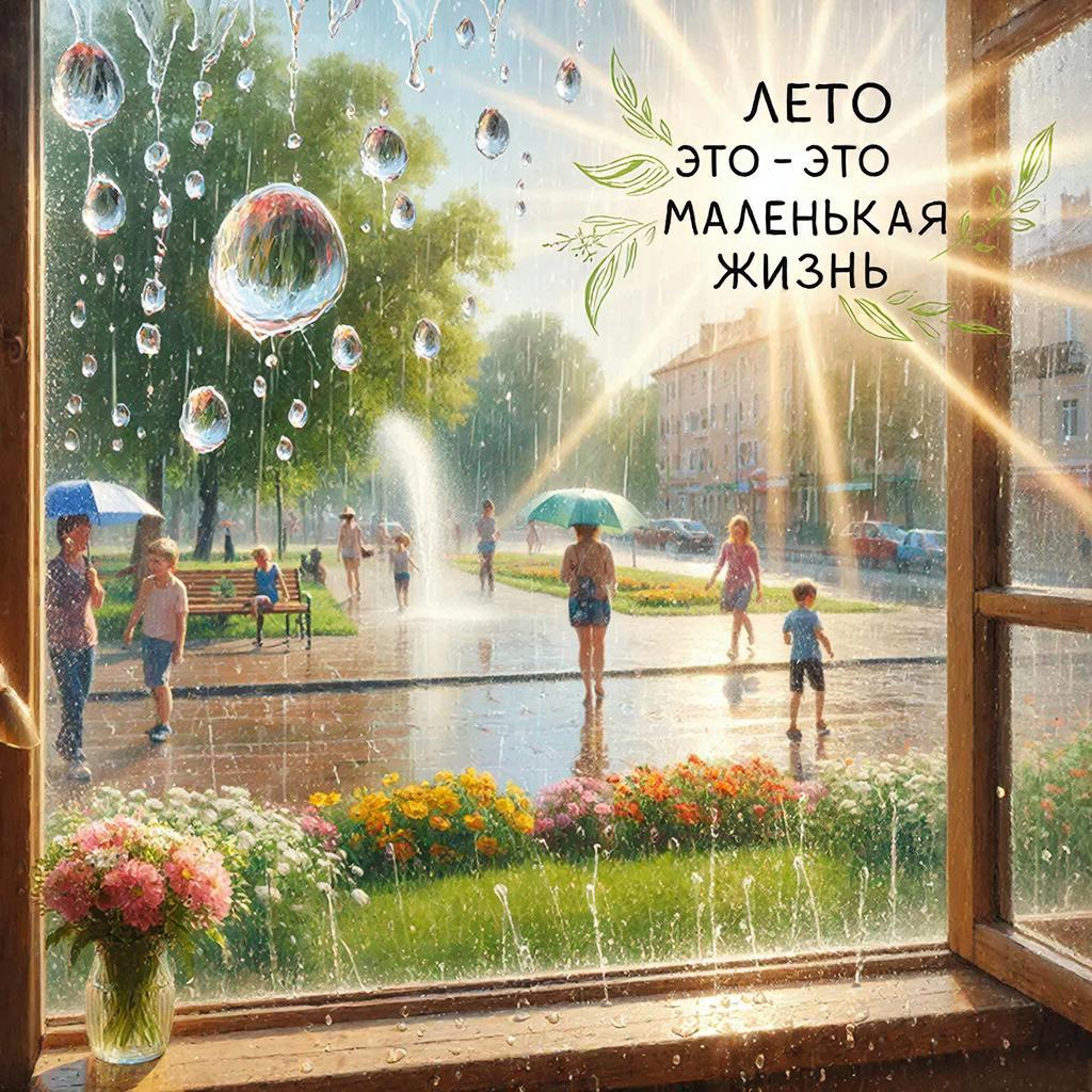 Лето - это маленькая жизнь