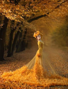 Платье шётся золотое