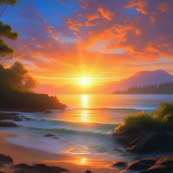 Солнце в горизонт