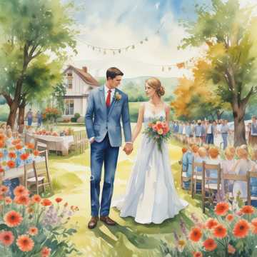 170. На свадьбе деревенской