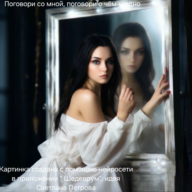 Поговори со мной...