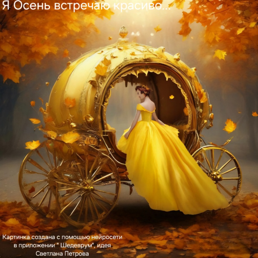Я Осень встречаю красиво