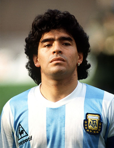 Рука Бога на смерть Диего Марадоны