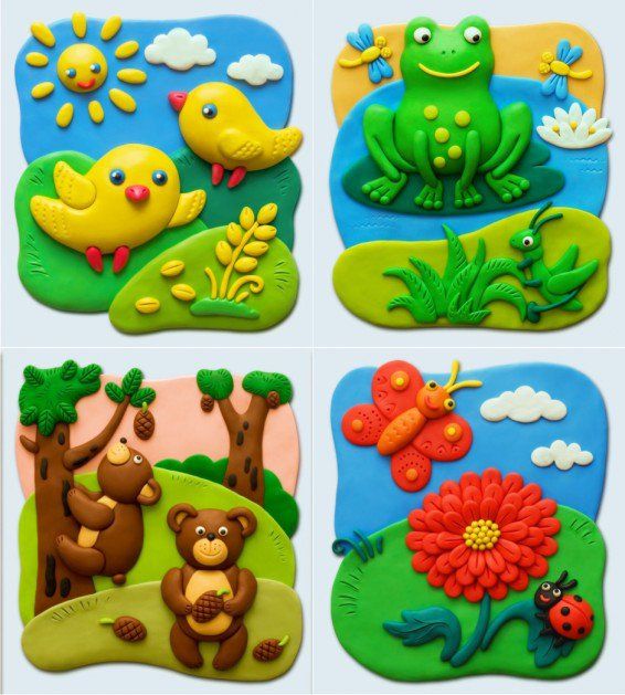 Пластилин - стихи для детей