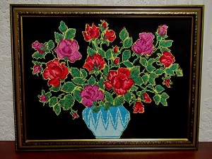 От вазы с простеньким узором...