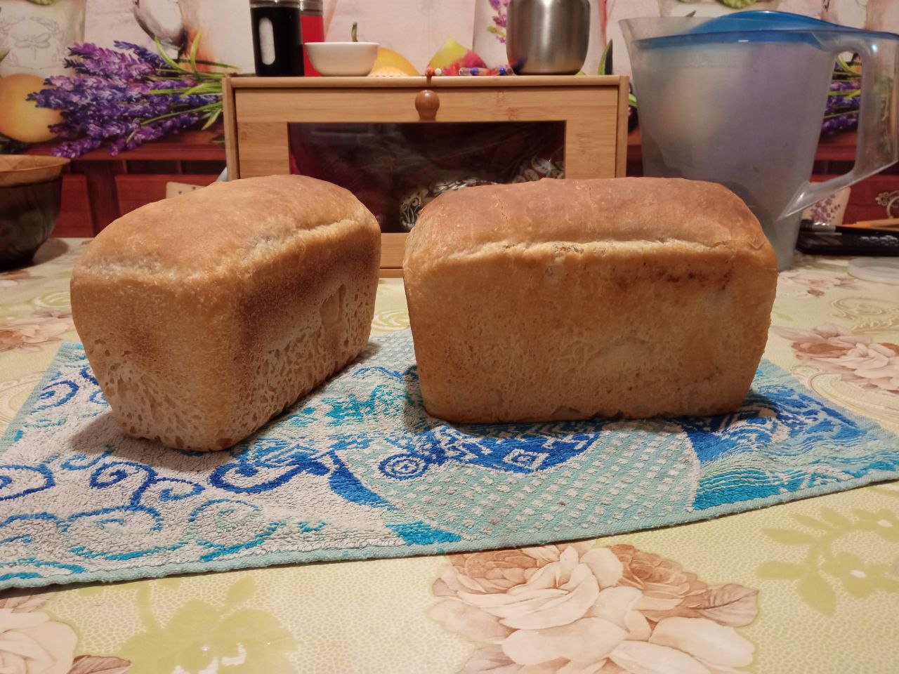 Пеку сама домашний хлеб!