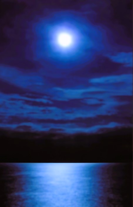 Ночь в окно моё стучится