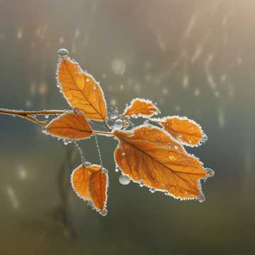 Кружит лист золотой